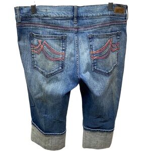 DKNY Cuffed Jean Capris